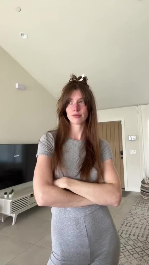 Erin Gilfoy in bedroom…