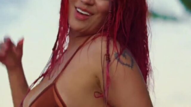 Karol G – Sexy on beach…