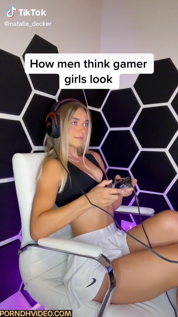 Natalie Decker play game sexy video