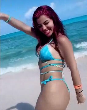 Mariana avila nude show booty and tits sexy – new video
