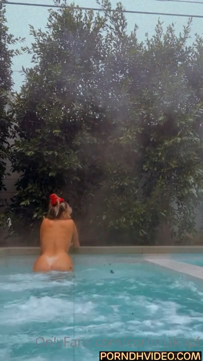 Corinna Kopf naked show erotic body in the pool!!! Onlyfans leak